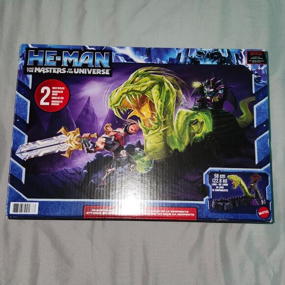 Mattel He-Man Chaos Snake Attack Playset NIB - Picture 2 of 7